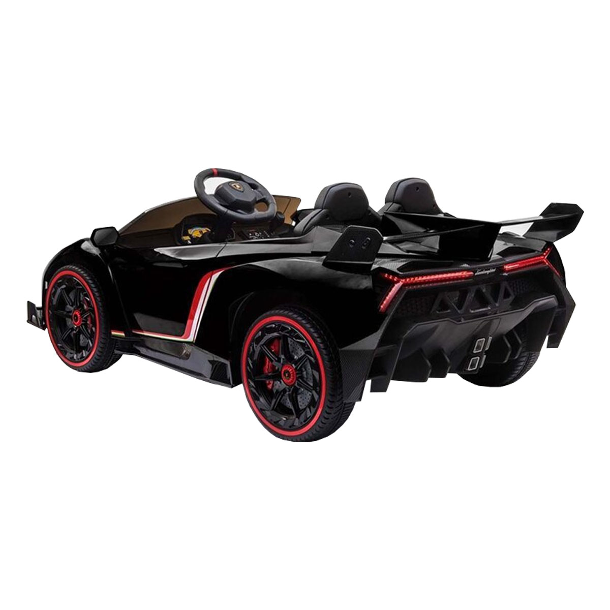 Carro Montable Electrico 12V Lamborghini Veneno XMX615B Negro