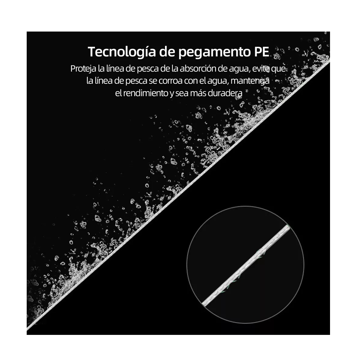 Sedal De Pesca De Alto Rendimiento Trenzado 28 Lbs Pe 300m