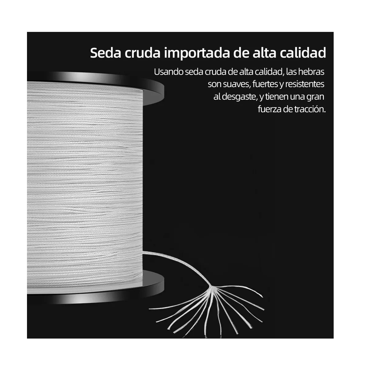 Sedal De Pesca De Alto Rendimiento Trenzado 28 Lbs Pe 300m