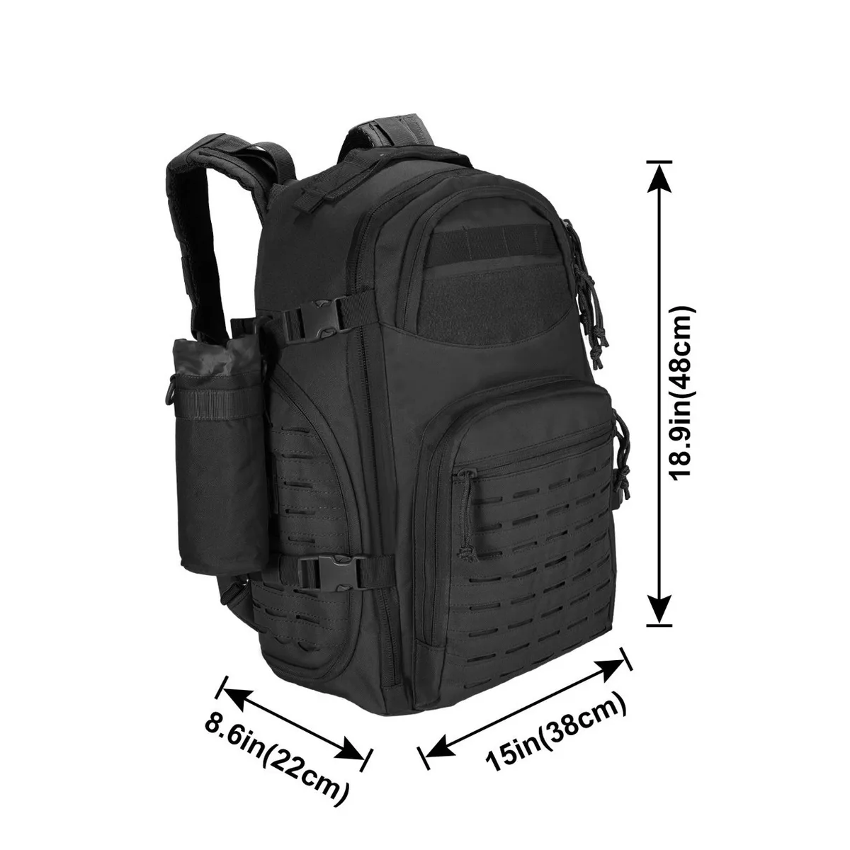 Mochila Militar Táctica Camping Impermeable Alta Calidad