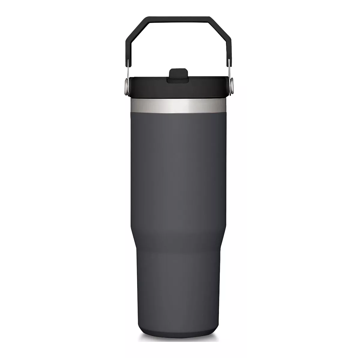 Termo liso yeti de acero inoxidable con asa y capacidad de 30oz