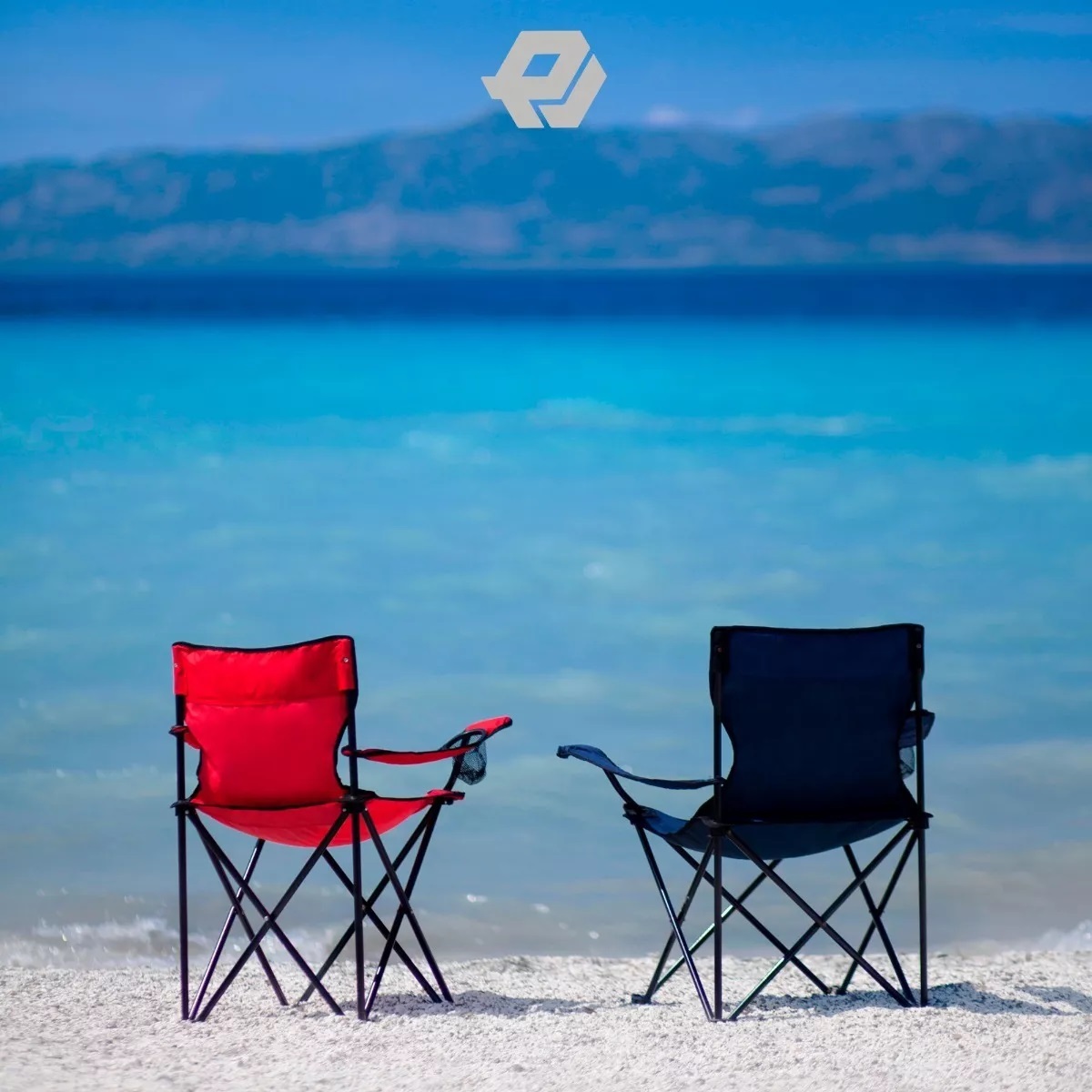 Set 4 Piezas Silla Para Acampar Plegable Camping Playa Y Pesca Rojo