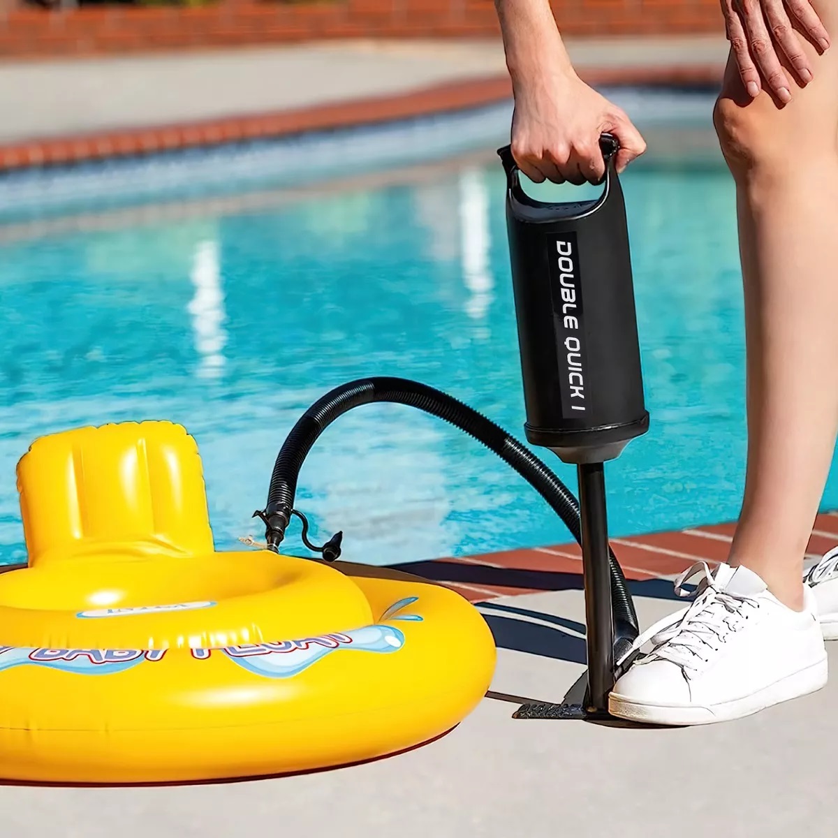 Bomba Aire Para Colchones Y Piscinas Inflables