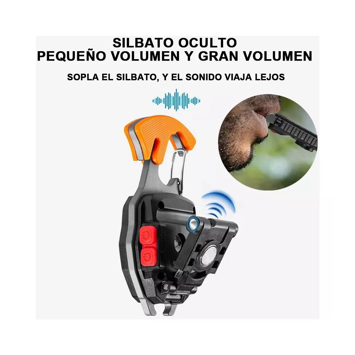 Linterna Led Llavero Portátil Lámpara Táctica Multifunción