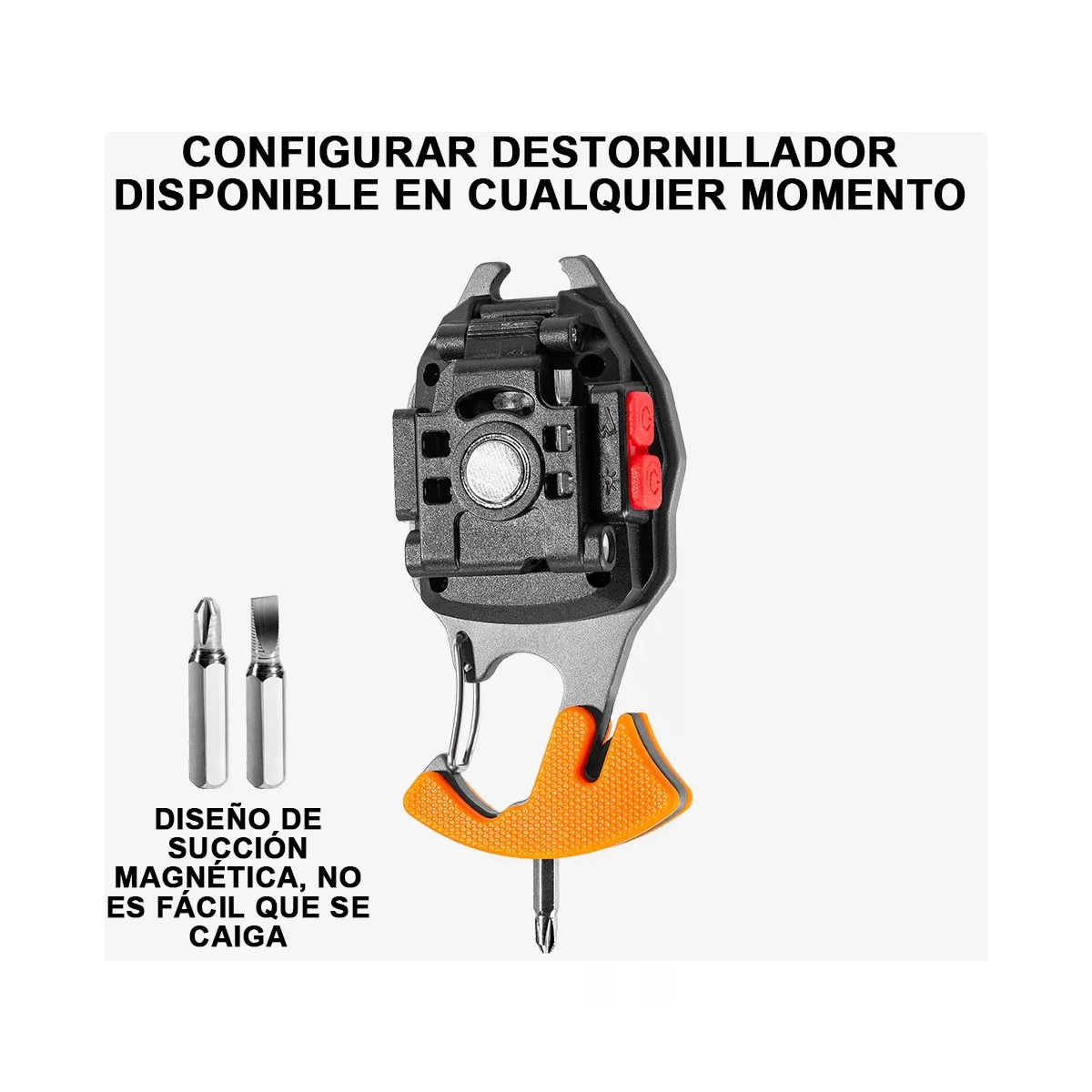 Linterna Led Llavero Portátil Lámpara Táctica Multifunción