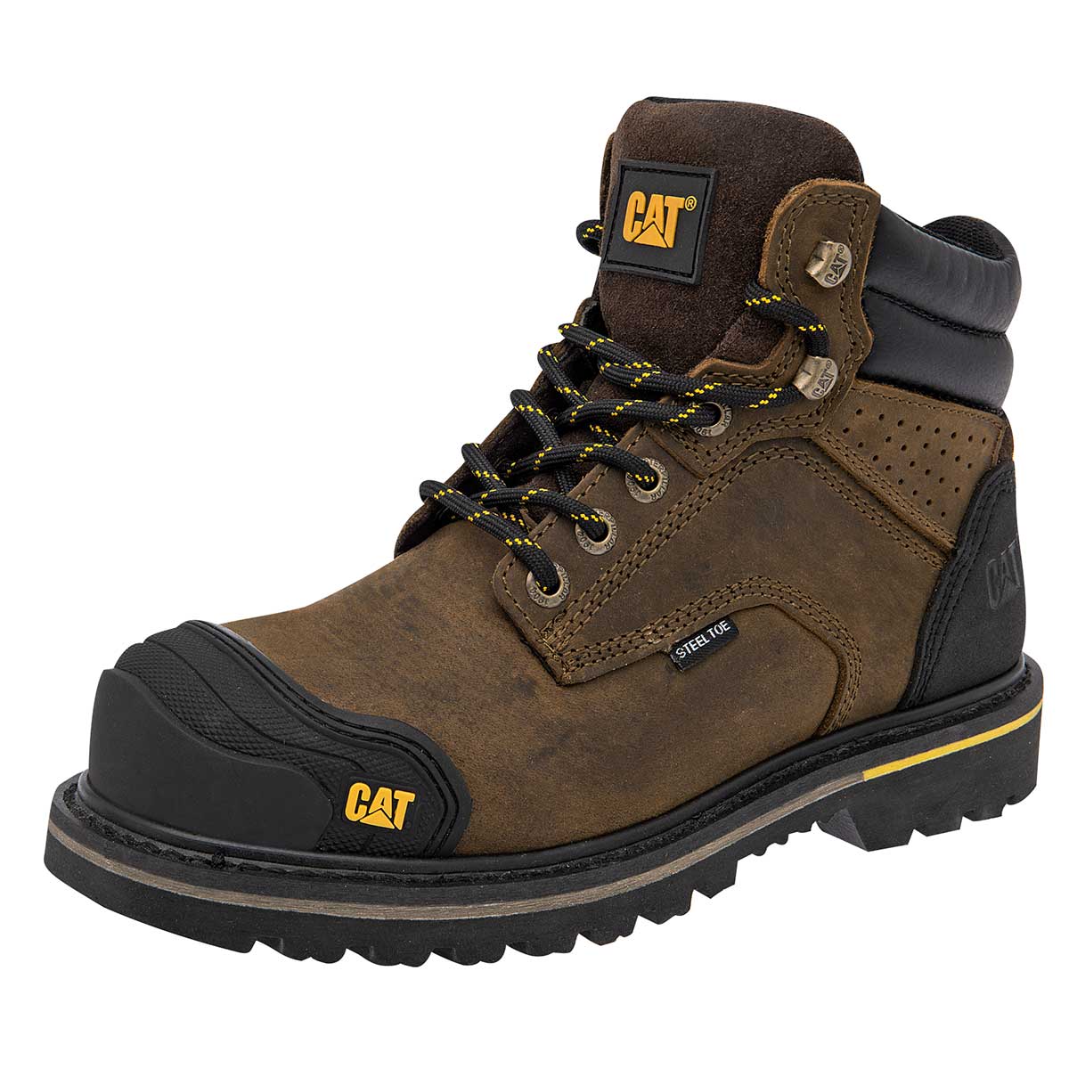 Bota y botin Caterpillar Cafe P725125m4 A1