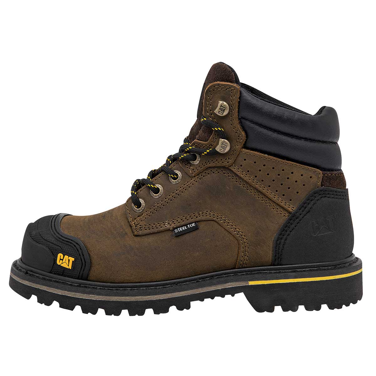 Bota y botin Caterpillar Cafe P725125m4 A1
