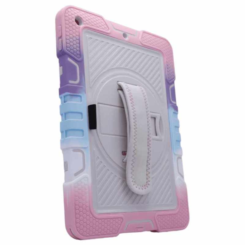 Case Tablet Survivor-4 Samsung A7 Lite Rosa Funda Protector Antigolpes Anticaidas Uso Rudo