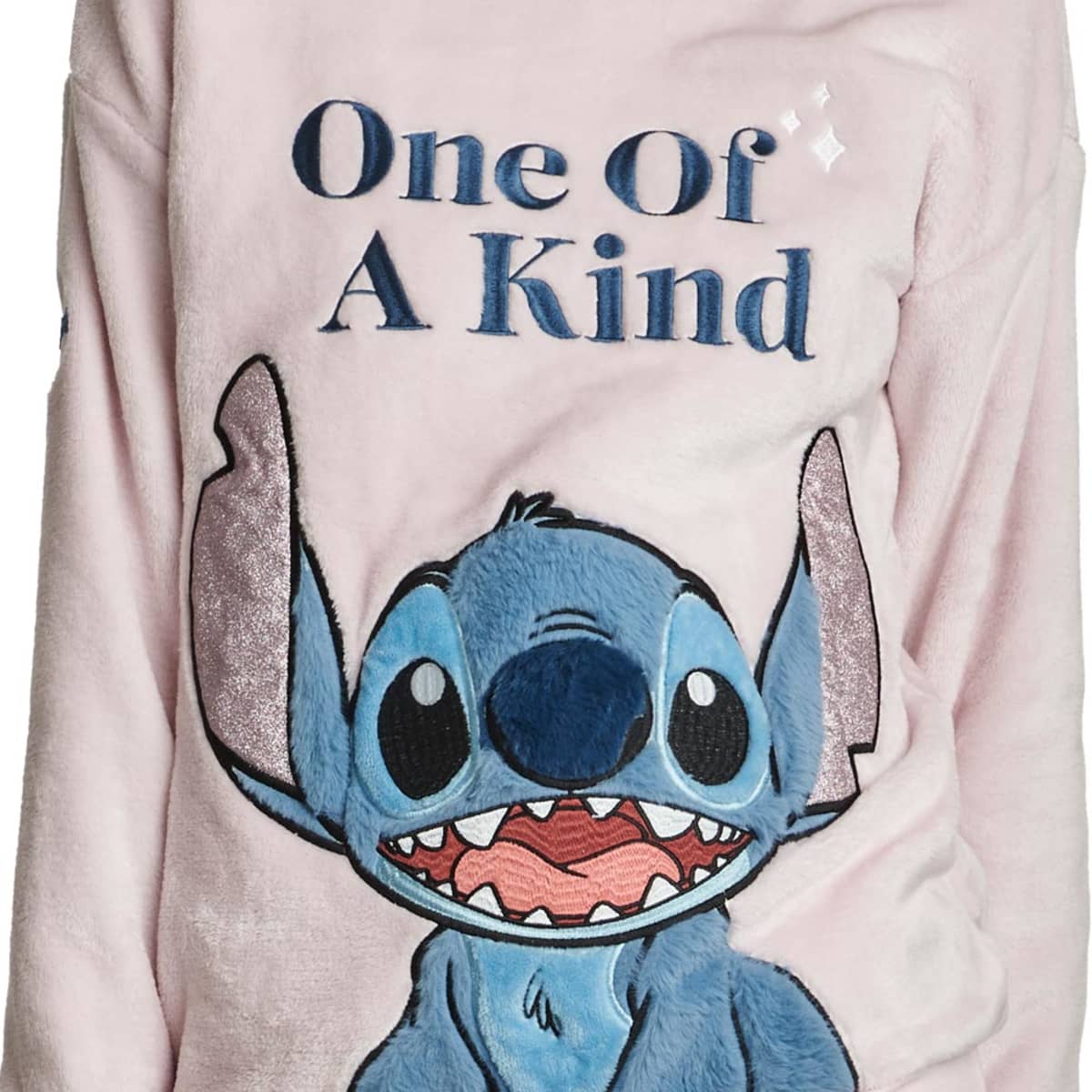 Pijama de 2 piezas para mujer, color rosa, de Disney, con Stitch, mod. 1092059