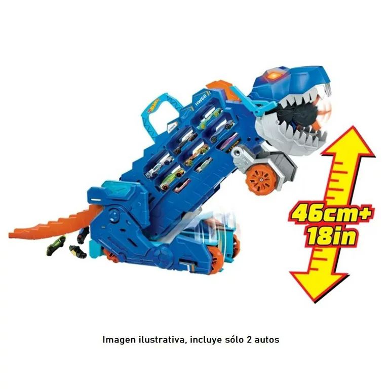 Hot Wheels City Súper Remolque de T-Rex