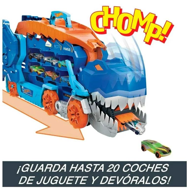 Hot Wheels City Súper Remolque de T-Rex