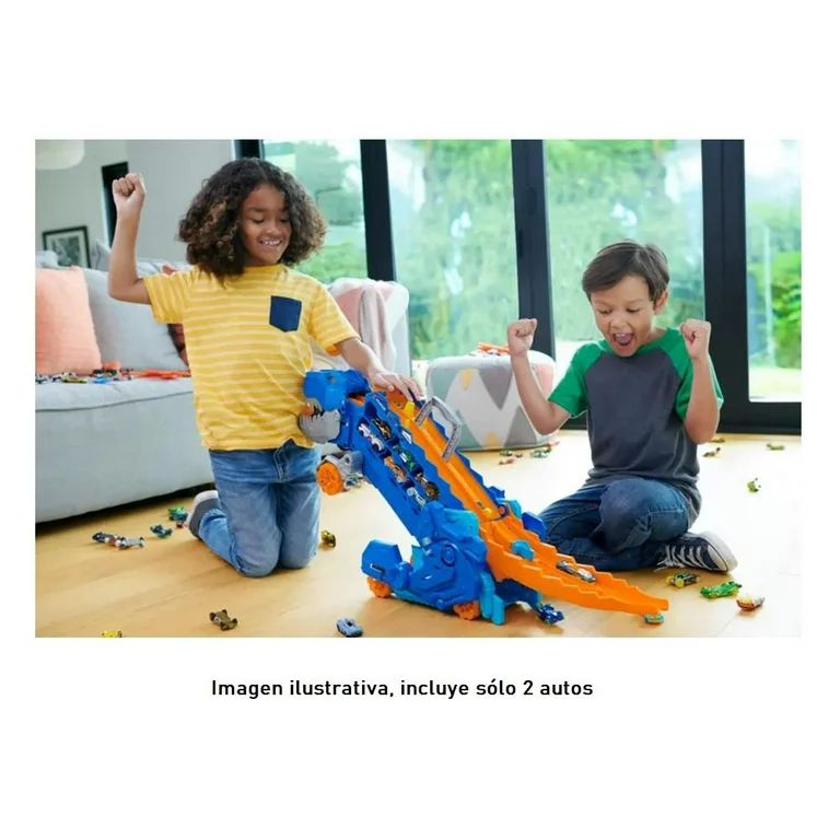 Hot Wheels City Súper Remolque de T-Rex