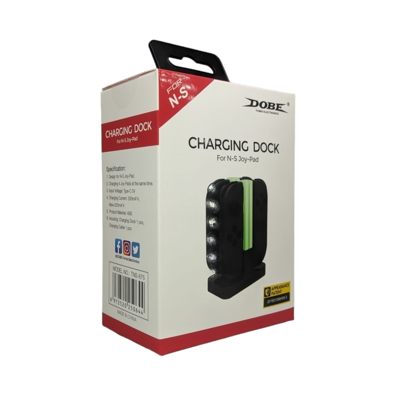 Base de carga para Joycon de Nintendo DOBE