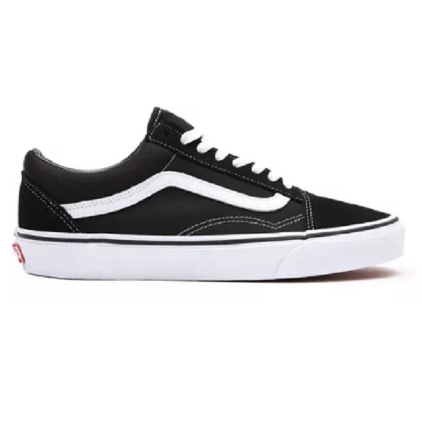 Tenis Vans Old Skool Negro/blanco Hombre.