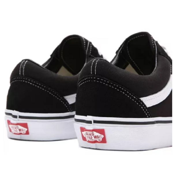 Tenis Vans Old Skool Negro/blanco Hombre.