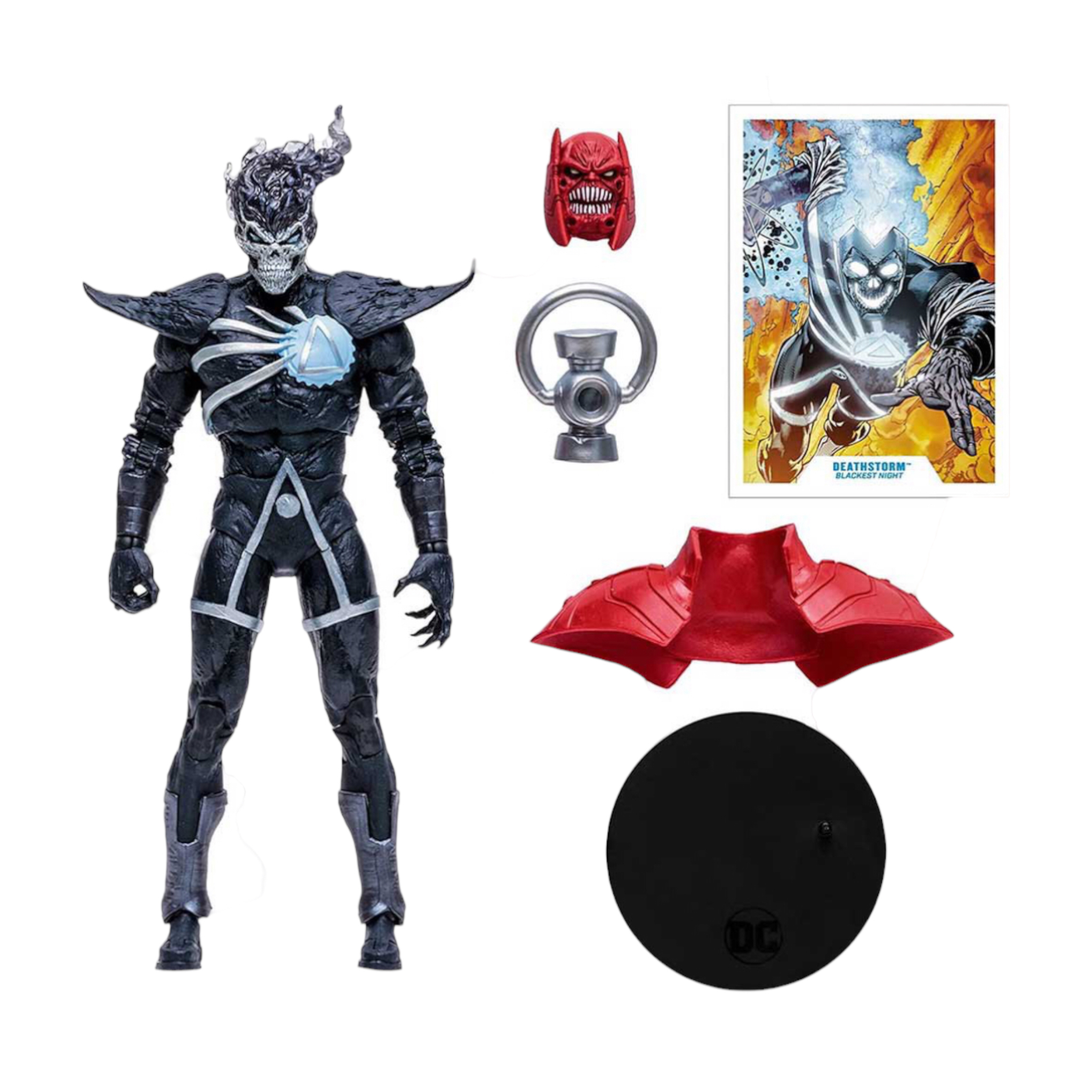 Mcfarlane Figura Deathstorm Suicide Squad Multiverse DC