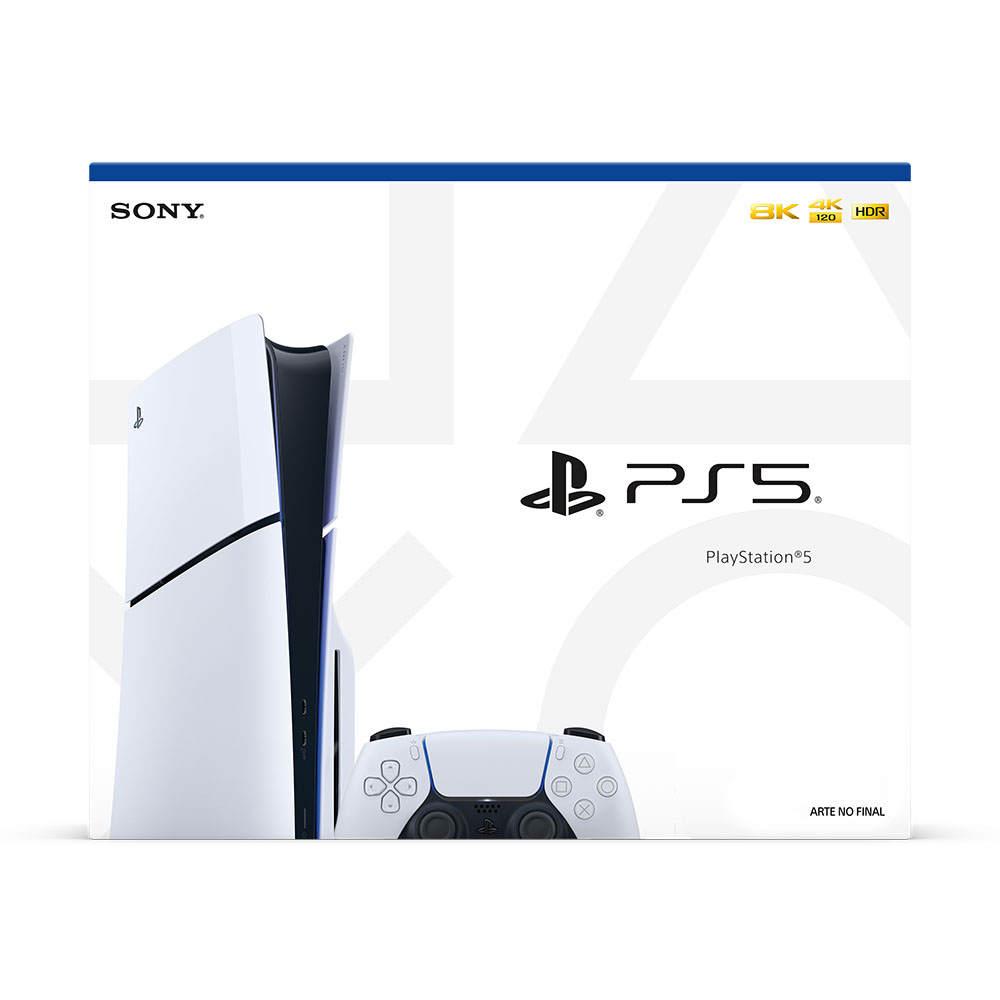 Consola Playstation 5 Slim Edición Estándar Versión Nacional 1 Año de Garantía