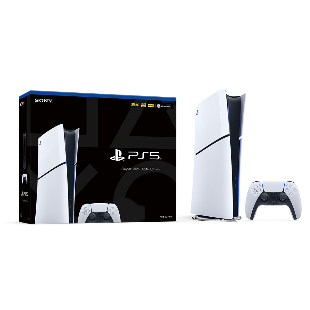 Consola Playstation 5 Slim Edición Digital Versión Nacional 1 Año de Garantía