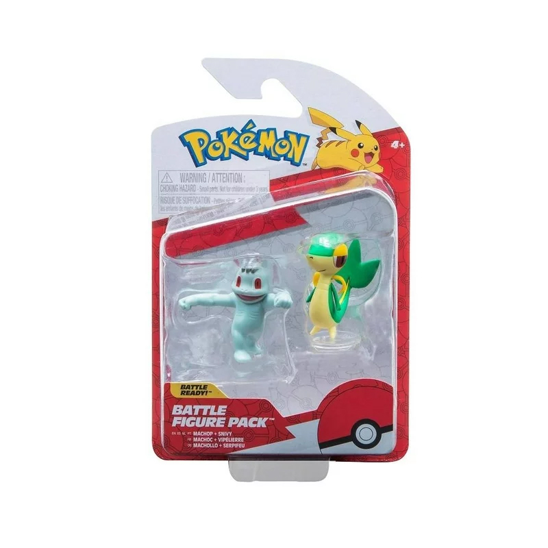 Pokemon Machop + Snivy