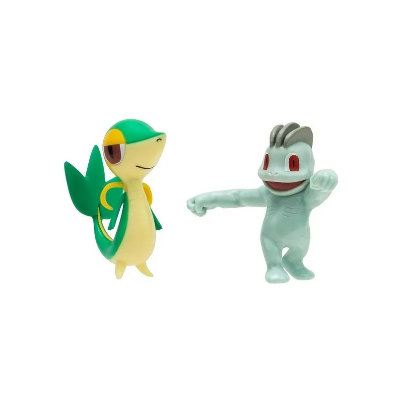 Pokemon Machop + Snivy