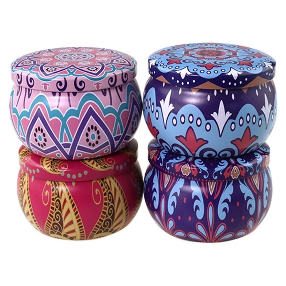 4 Velas De Aromaterapia Cera Soja Vela Aromáticas