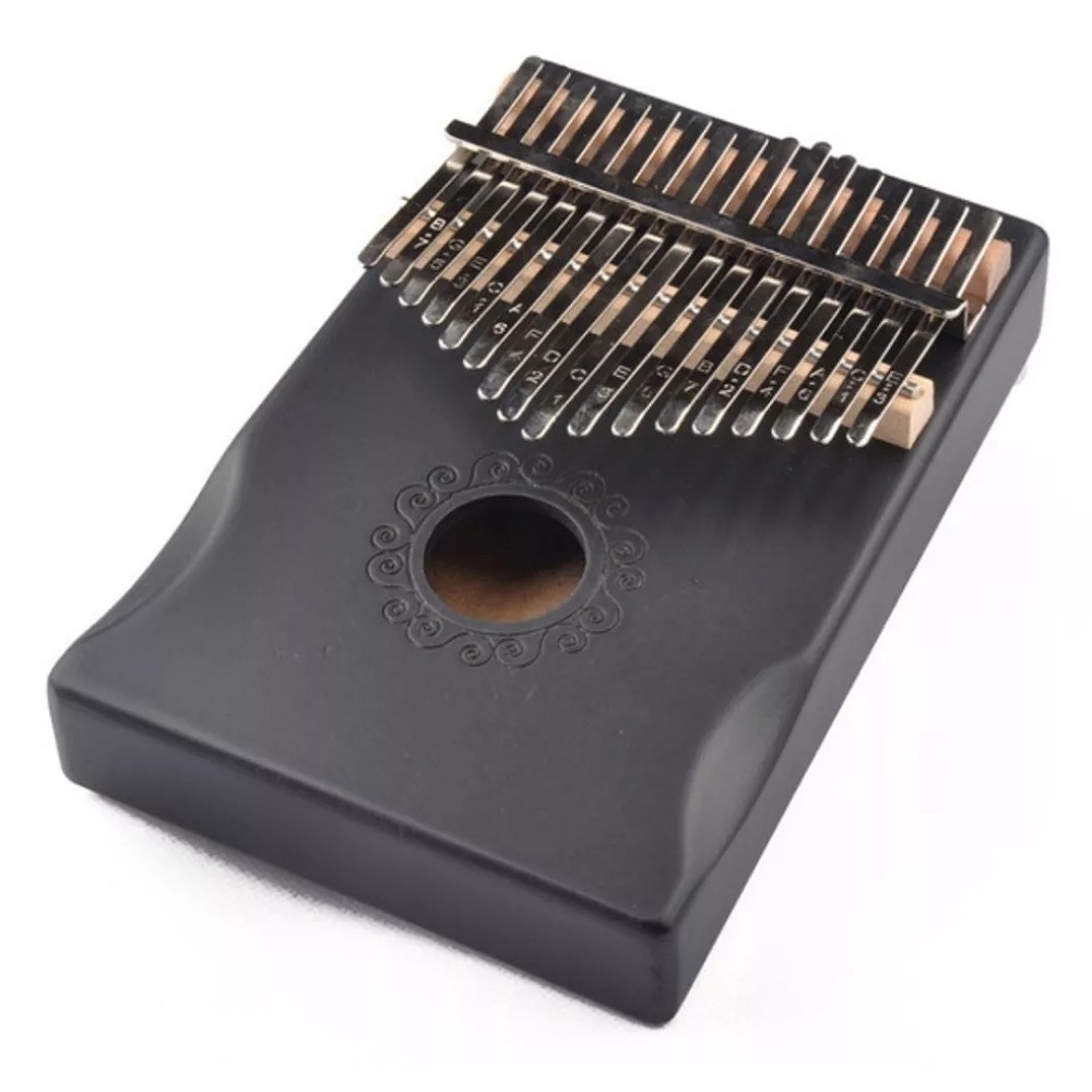17 Teclas Kalimba Instrumento Musical Madera Piano De Mano