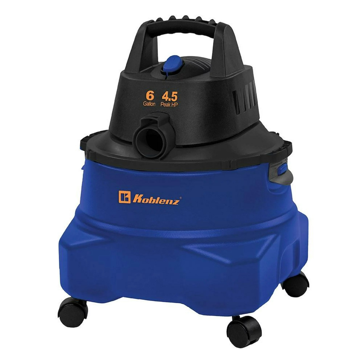 Aspiradora Koblenz Multiusos Seco Mojado 6 Galones 4.5 HP