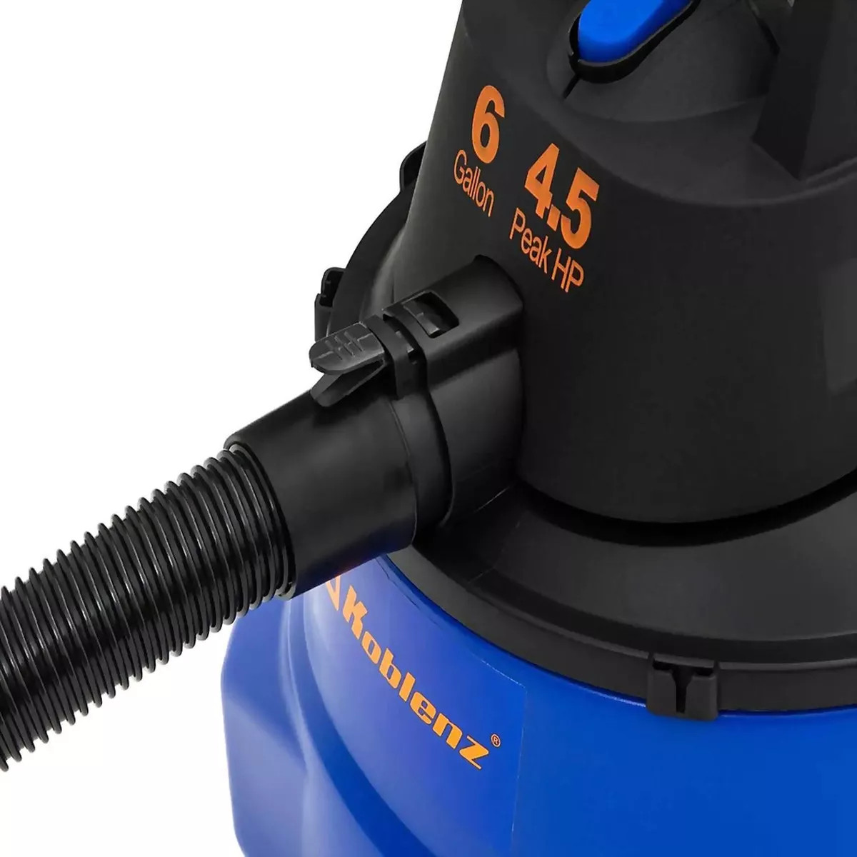 Aspiradora Koblenz Multiusos Seco Mojado 6 Galones 4.5 HP