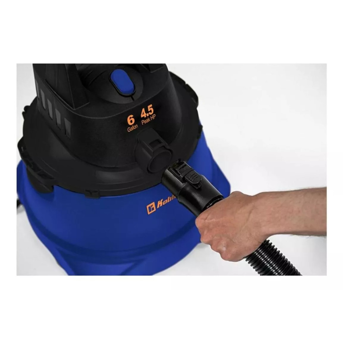 Aspiradora Koblenz Multiusos Seco Mojado 6 Galones 4.5 HP