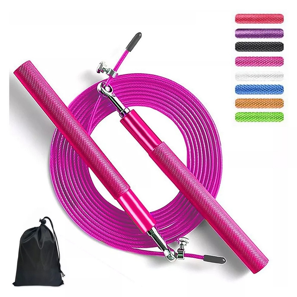 360 Cuerda Para Saltar Ajustable Crossfit Ultra Rapida 3m