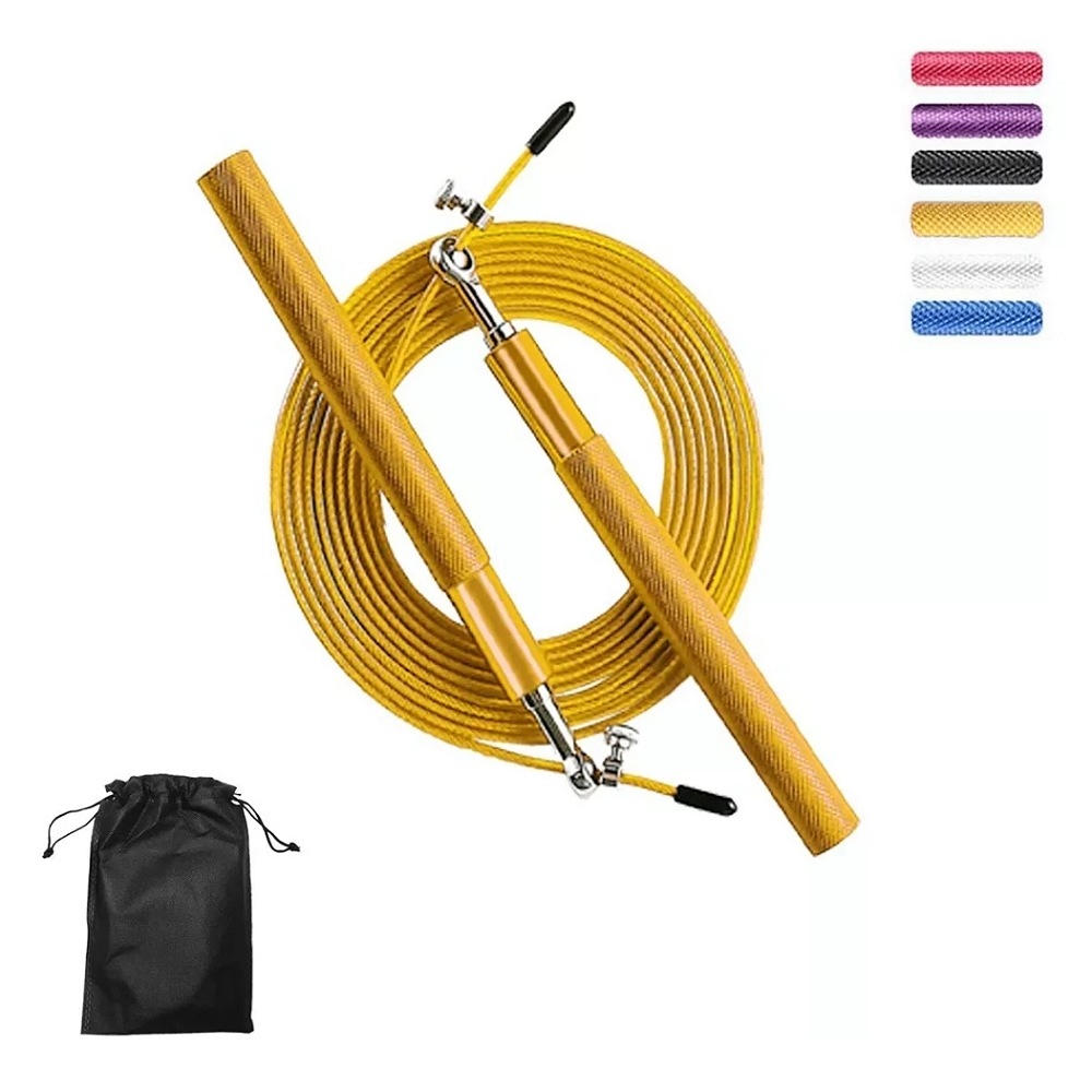 360 Cuerda Para Saltar Ajustable Crossfit Ultra Rapida 3m