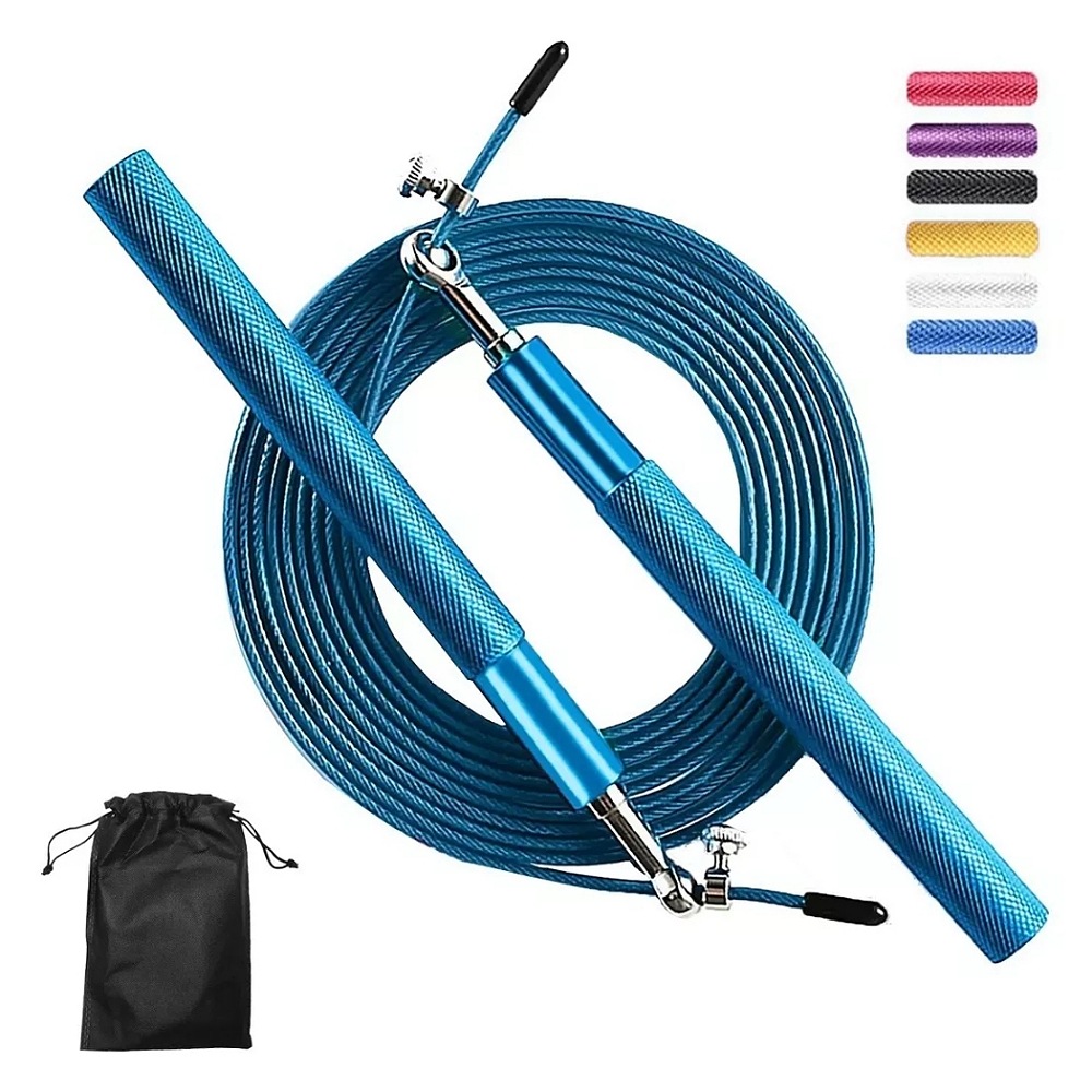 360 Cuerda Para Saltar Ajustable Crossfit Ultra Rapida 3m