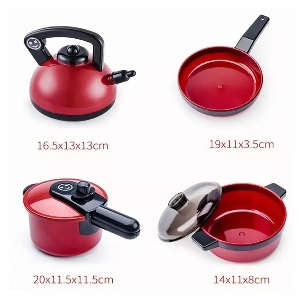 Juguetes De Cocina Para Niños 61 Pzs Utensilios De Simulación