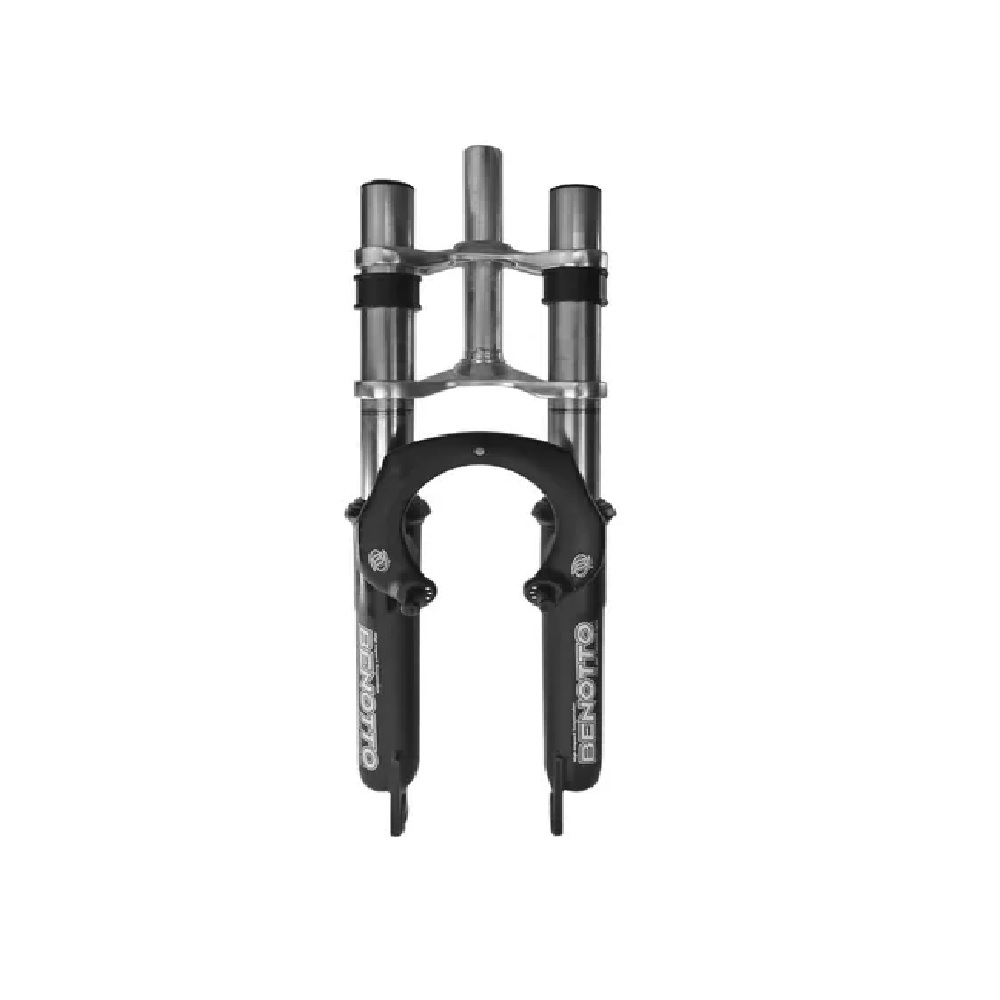 Tijera Bicicleta R24 Suspensión 28.6 Ch620dh Ys-727 Negro Mate Benotto