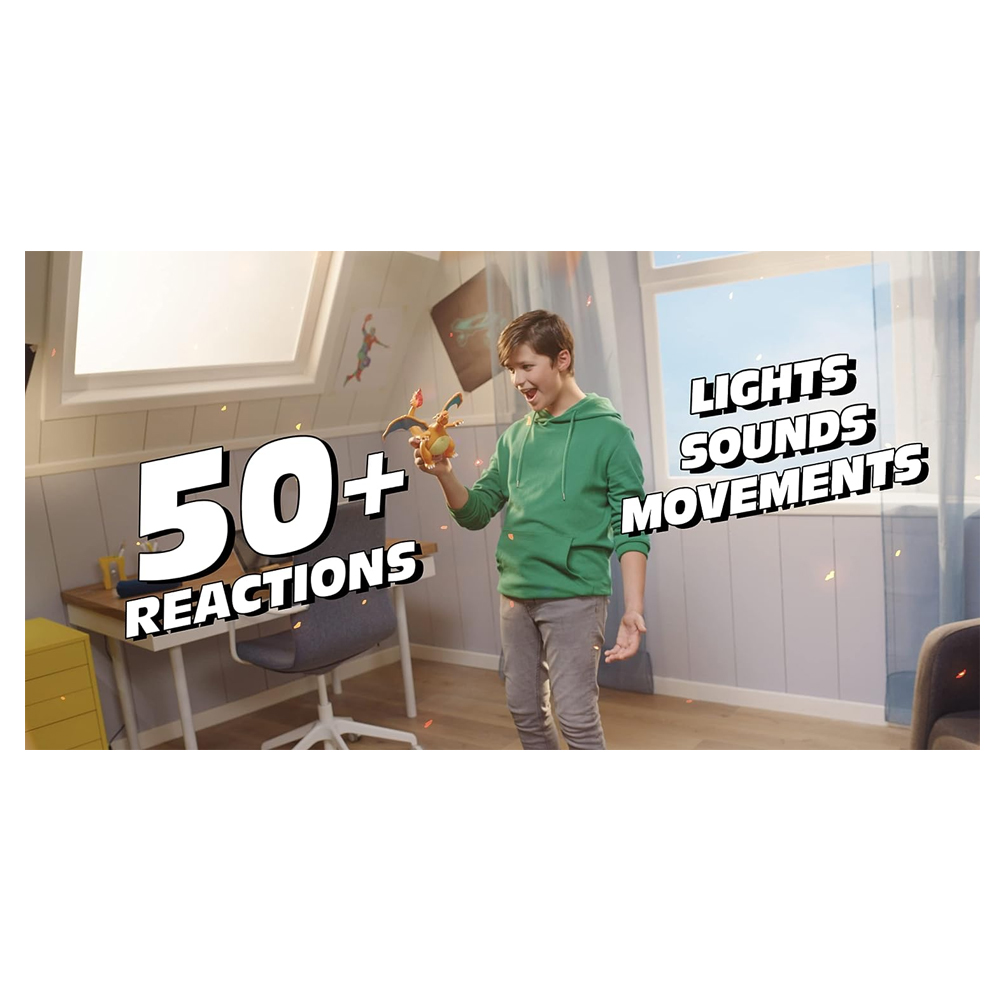 Pokemon Charizar + Pikachu  Delux Flame Flight