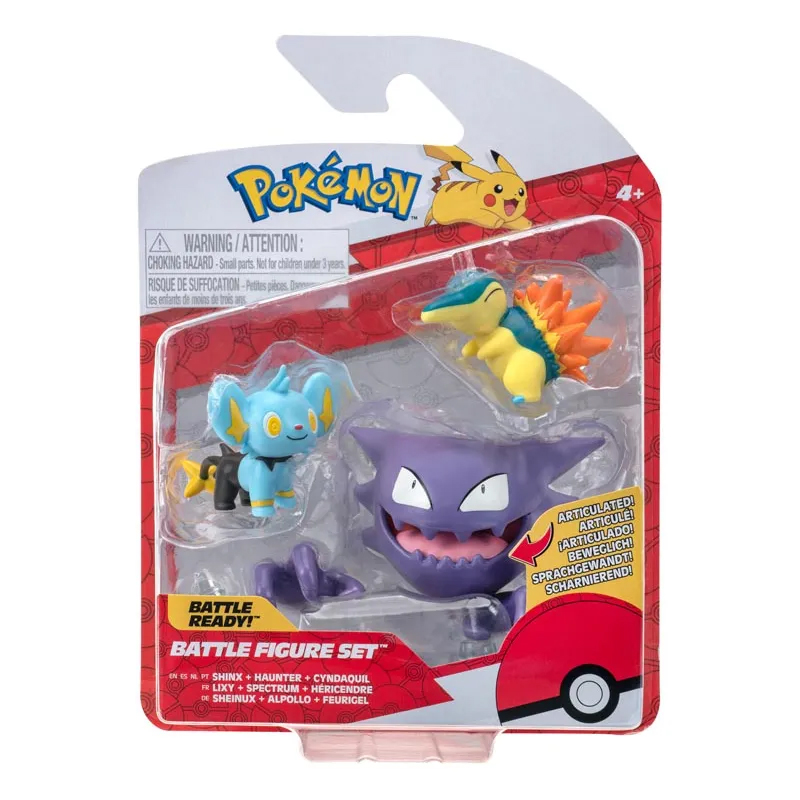 Pokemon Shinx + Haunter + Cyndaquil