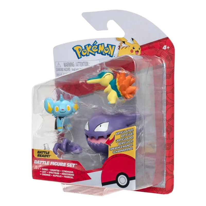 Pokemon Shinx + Haunter + Cyndaquil