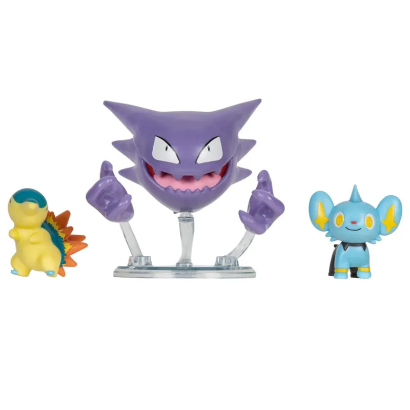 Pokemon Shinx + Haunter + Cyndaquil
