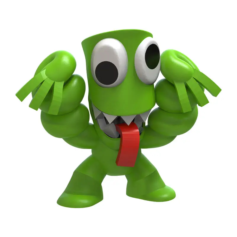 Rainbow Friends Finales Neon Set 4 Figuras Series 1