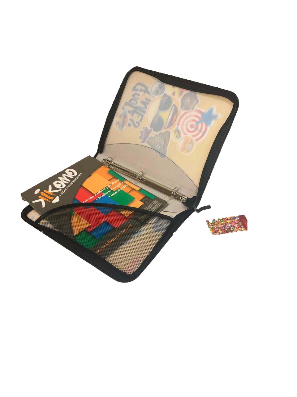 Carpeta Con Cierre Tamaño Carta- Emoji.