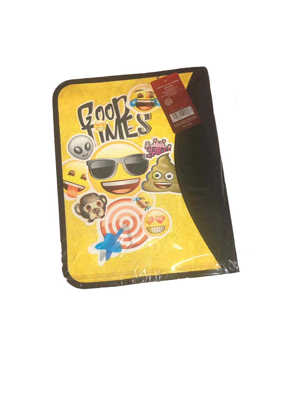 Carpeta Con Cierre Tamaño Carta- Emoji.