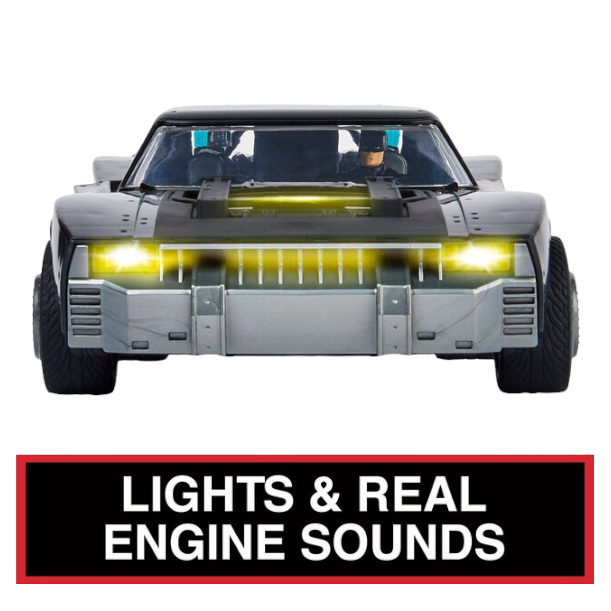 Batimóvil Con Figura De 4" Película Spin Master