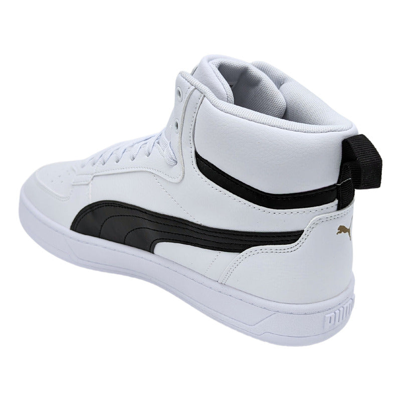 Tenis Puma Caven 2.0 Mid Blanco-negro 392291 03 Para Hombre 