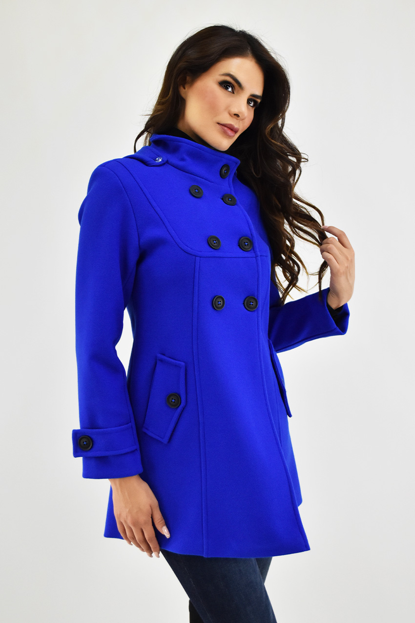 Abrigo con capucha Roman Fashion /Juvenil, 1020 (Azul rey) 