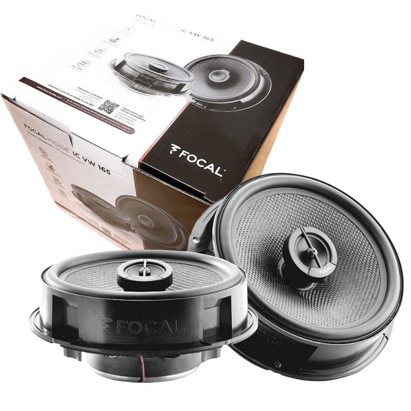 Kit de bocinas coaxial FOCAL IC VW 165 de 2 vías.