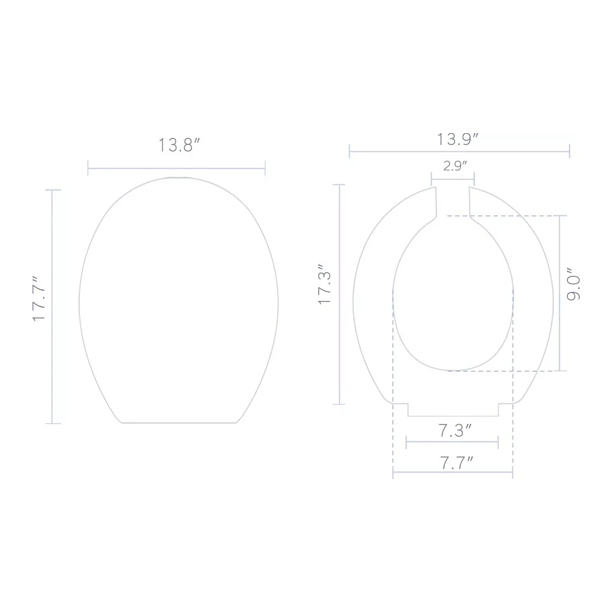 TAPA ASIENTO PARA SANITARIO INODORO WC ALARGADO NEGRO CIERRE SENCILLO