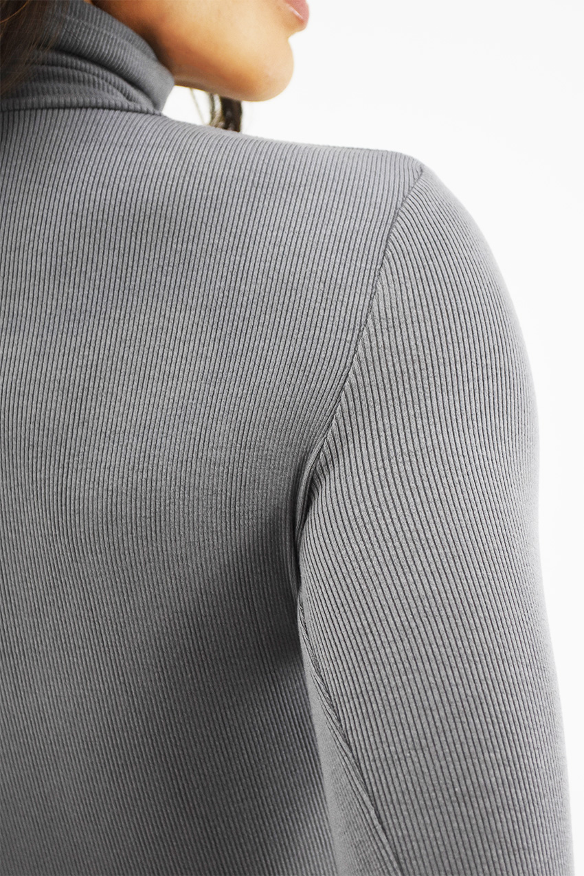 Blusa cuello de tortuga /Juvenil, 0055 (Gris) 