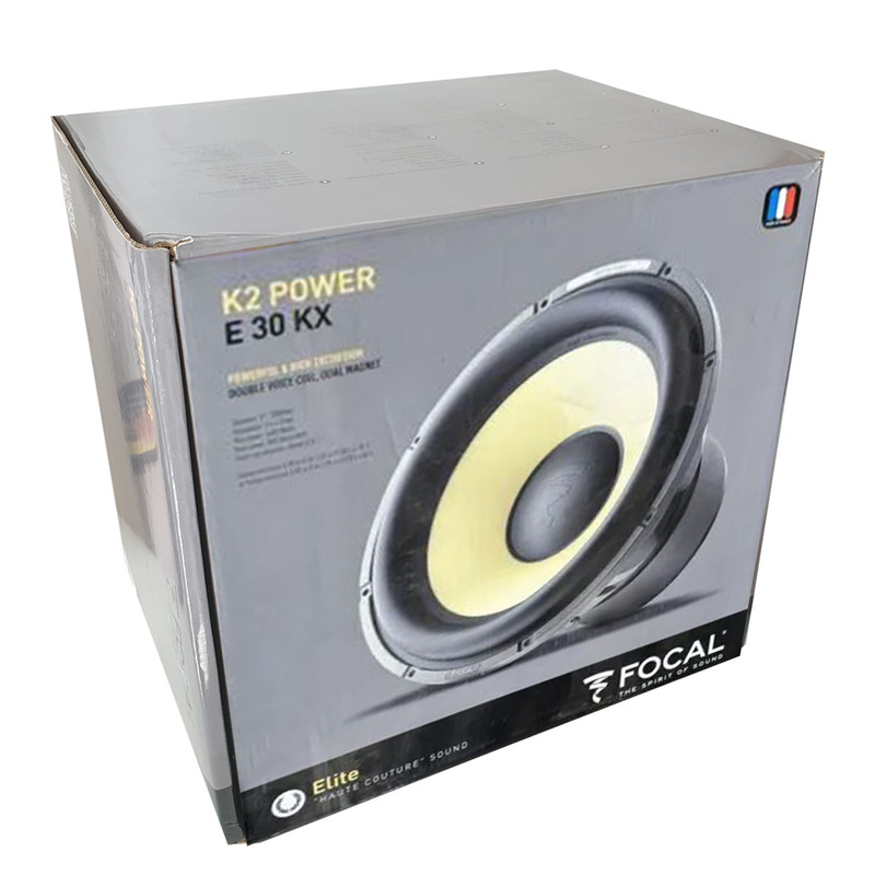 Subwoofer Automóvil K2 Power FOCAL SUBE30KX de 12 pulgadas