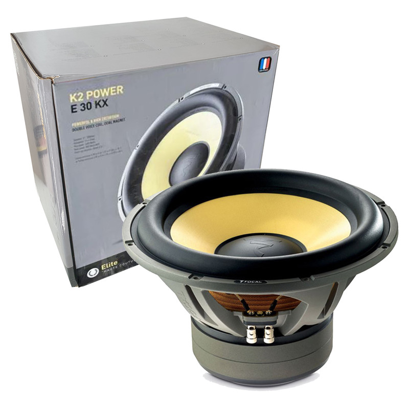 Subwoofer Automóvil K2 Power FOCAL SUBE30KX de 12 pulgadas