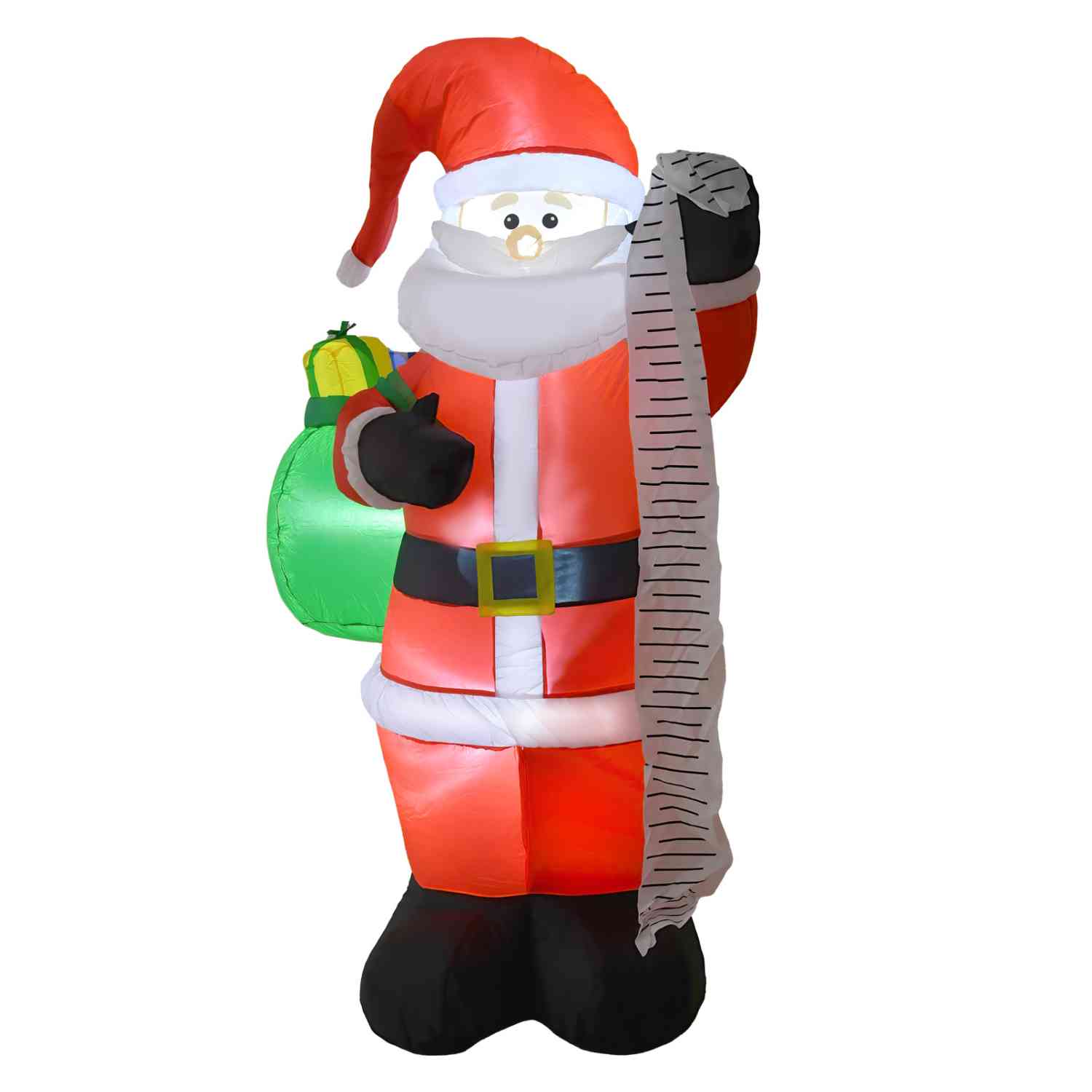 Inflable Navidad Santa Claus Papa Noel 1.87m Decoracion Led